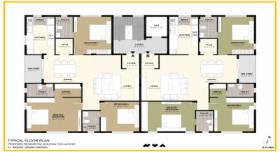 Project Image of 0.0 - 1375.63 Sq.ft 3 BHK Apartment for buy in Lancor Bagya
