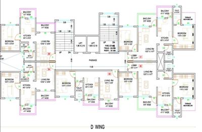 Project Image of 386.96 - 703.0 Sq.ft 1 BHK Apartment for buy in Tirupati Nakshatra