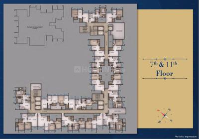 Project Image of 416.0 - 702.0 Sq.ft 1 BHK Apartment for buy in Nilkanth Wisteria