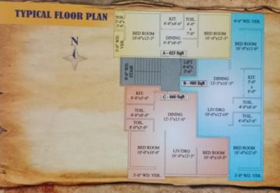 Project Image of 625.0 - 980.0 Sq.ft 2 BHK Apartment for buy in Realcon Shreyans Tower
