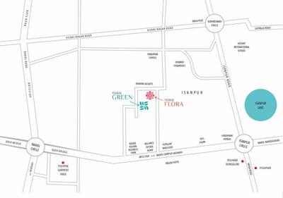 Project Image of 776.29 - 871.55 Sq.ft 3 BHK Apartment for buy in Pushkar Flora
