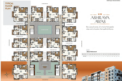 Project Image of 1124.0 - 2106.0 Sq.ft 2 BHK Apartment for buy in KVR Ashraya Awas