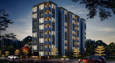 Project Image of 358.87 - 570.59 Sq.ft 1 BHK Apartment for buy in A M Falak Residency