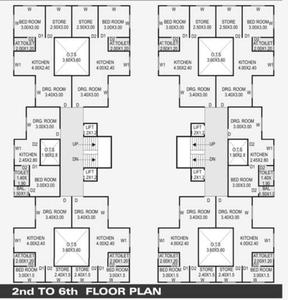 Project Image of 296.22 - 413.33 Sq.ft 1 BHK Apartment for buy in Sahajanand Elegance 3