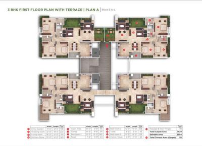 Project Image of 2500 Sq.ft 4 BHK Apartment / Flat for sale in Thaltej for Rs. 22500000