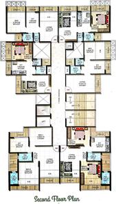 Project Image of 432.0 - 443.0 Sq.ft 2 BHK Apartment for buy in A K Hitech Patel Royal