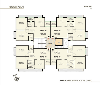 Adani Pratham Phase 2 Tower P Cluster Plan 3