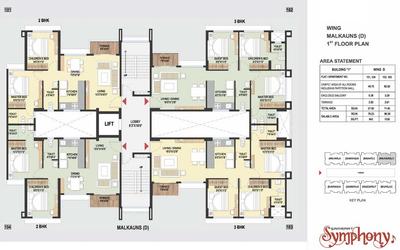 Samraat Symphony Project 02 Images for Cluster Plan of Samraat Symphony Project 02 1