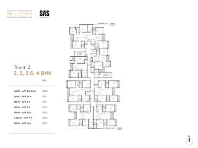 Project Image of 1815.0 - 3587.0 Sq.ft 3 BHK Apartment for buy in Svamitva Soulspring