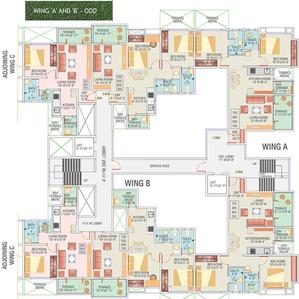 Project Image of 389.0 - 625.0 Sq.ft 1 BHK Apartment for buy in Anshul Aarush A building and B building