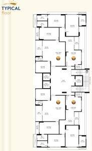 Project Image of 819.03 - 835.6 Sq.ft 2 BHK Apartment for buy in Dhruv Satsang Lavish