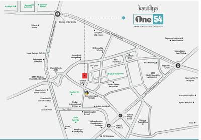 Project Image of 0.0 - 859.39 Sq.ft 3 BHK Apartment for buy in Kautilya One 54