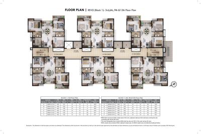 Project Image of 903.0 - 1130.0 Sq.ft 3 BHK Apartment for buy in Merlin Lakescape Phase II