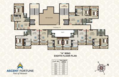 Project Image of 410.0 - 900.0 Sq.ft 1 BHK Apartment for buy in Ascent Fortune Phase 1