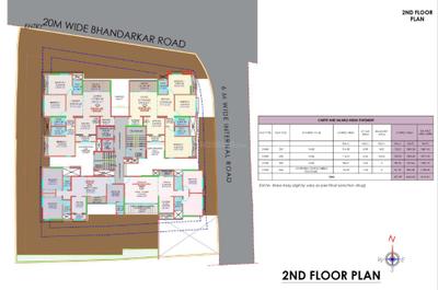 Project Image of 873.71 - 1943.66 Sq.ft 2 BHK Apartment for buy in Fortune Abhishek CHSL