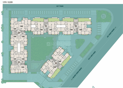 Project Image of 1300 Sq.ft 3 BHK Apartment / Flat for sale in Naranpura for Rs. 9500000