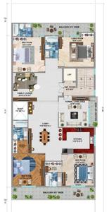 Project Image of 0.0 - 3200.0 Sq.ft 4 BHK Builder Floor for buy in Gupta Ji Associates Luxury Floors 400 Sq Yd