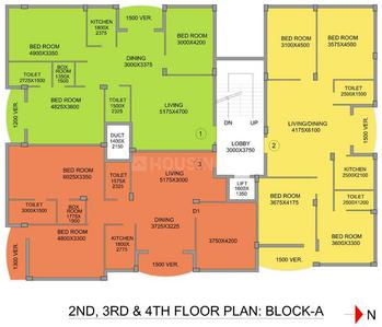 Project Image of 1100.0 - 1575.0 Sq.ft 2 BHK Apartment for buy in Mayfair Greens