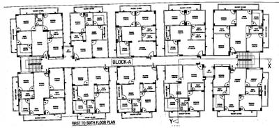 Project Image of 804.6 - 1000.18 Sq.ft 2 BHK Apartment for buy in Ganpati Estate Block A B C