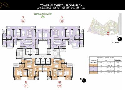 Project Image of 1301.0 - 2910.0 Sq.ft 2 BHK Apartment for buy in Mulberry At The Prestige City