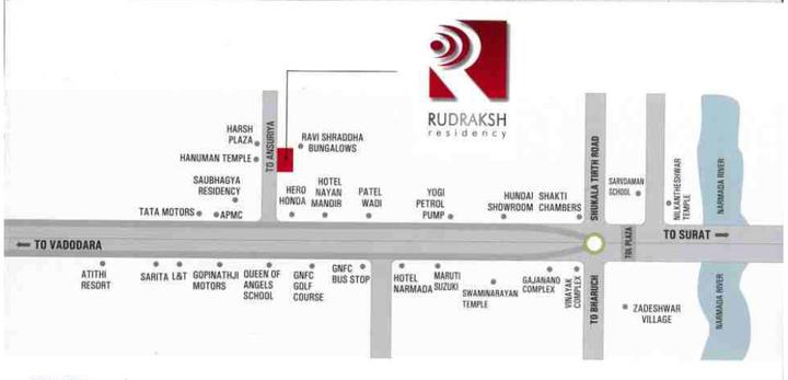 Shraddha Rudraksh Residency Location Plan 1