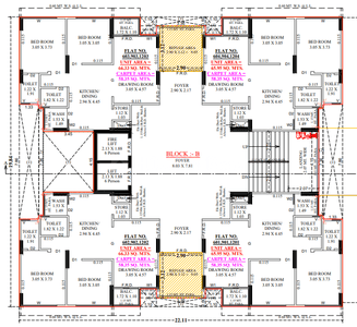 Project Image of 626.67 - 628.07 Sq.ft 2 BHK Apartment for buy in Shri Brahmani Vishakha Eliana