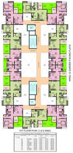 Project Image of 207.85 - 750.0 Sq.ft 1 RK Apartment for buy in Majestique Aqua