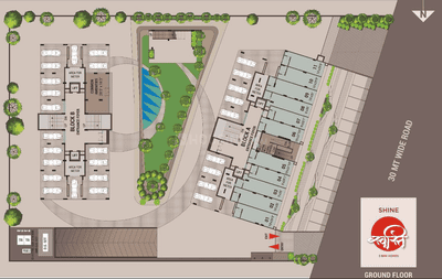 Project Image of 1665 Sq.ft 3 BHK Apartment / Flat for sale in Tragad for Rs. 8600000
