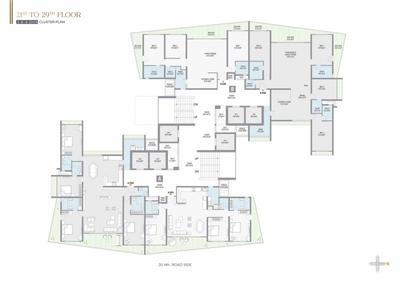Project Image of 1491.0 - 2394.77 Sq.ft 3 BHK Apartment for buy in Sorrento Rosette