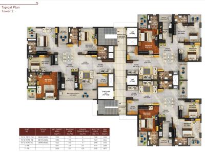 Project Image of 2766.0 - 3454.0 Sq.ft 3 BHK Apartment for buy in 9 Boulevard