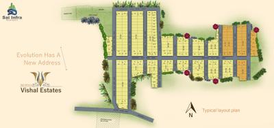 Sai Vishal Estate Layout Plan 3
