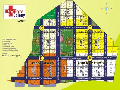 Project Image of 1200.0 - 2400.0 Sq.ft Residential Plot Plot for buy in Fortune Doctor Colony Extension