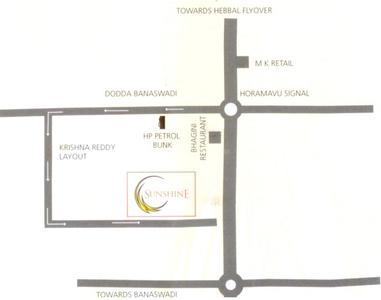 Project Image of 1300 Sq.ft 3 BHK Apartment / Flat for sale in Dodda Banaswadi for Rs. 24000000