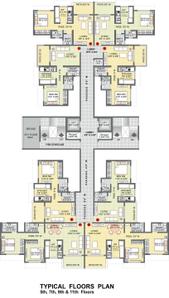 Project Image of 368.34 - 670.0 Sq.ft 1 BHK Apartment for buy in Kohinoor Luxuria