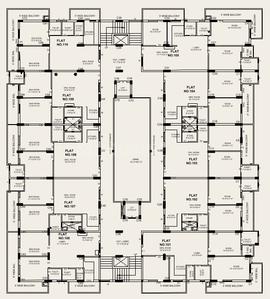 Project Image of 663.0 - 960.0 Sq.ft 2 BHK Apartment for buy in Prakshi Tower