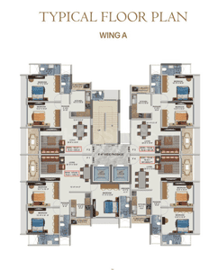 Project Image of 802.03 - 1337.64 Sq.ft 2 BHK Apartment for buy in Relcon 103 West
