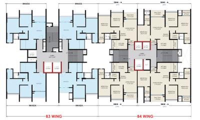 Project Image of 733.0 - 1096.0 Sq.ft 2 BHK Apartment for buy in The Rising