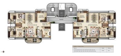 Project Image of 0.0 - 1447.75 Sq.ft 3 BHK Apartment for buy in Kumar Siddhachal A1
