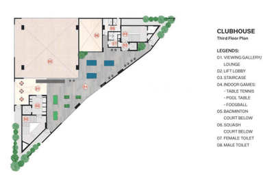 Project Image of 4405.0 - 5610.0 Sq.ft 3 BHK Apartment for buy in Elan By Meenakshi
