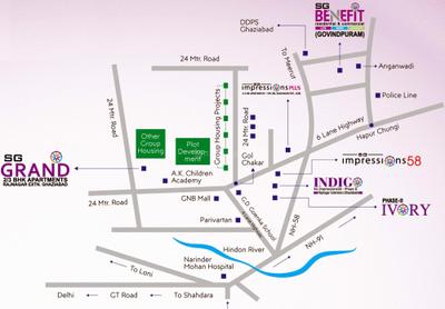Project Image of 640.0 - 1335.0 Sq.ft 1 BHK Apartment for buy in SG Benefit