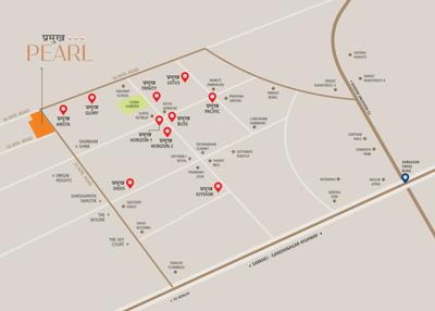 Project Image of 0.0 - 1130.0 Sq.ft 3 BHK Apartment for buy in Pramukh Pearl