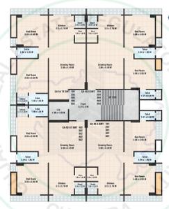 Project Image of 532.81 - 589.43 Sq.ft 2 BHK Apartment for buy in Arihant Divya Darshan