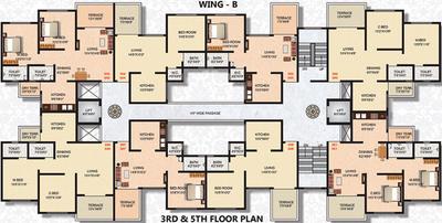 Project Image of 340.0 - 533.0 Sq.ft 1 BHK Apartment for buy in Growmore Paraiso 1