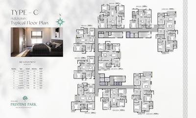 Project Image of 1288.0 - 2439.0 Sq.ft 2 BHK Apartment for buy in Pristine Park