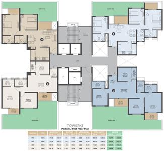 Project Image of 756.0 - 1457.88 Sq.ft 2 BHK Apartment for buy in VTP Dolce Vita