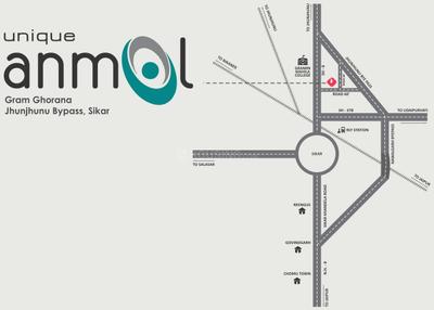Project Image of 239.0 - 426.0 Sq.ft 1 BHK Apartment for buy in Unique Anmol