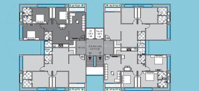 Project Image of 933.55 - 942.6 Sq.ft 3 BHK Apartment for buy in Sun Aadi33