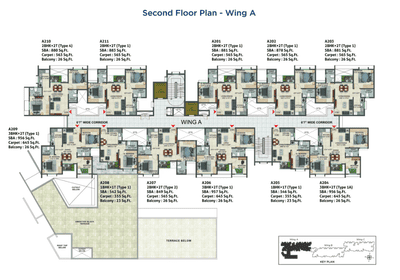 Project Image of 878.0 - 883.0 Sq.ft 2 BHK Apartment for buy in Sattva Bliss