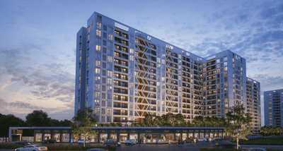 Project Image of 740.0 - 1032.0 Sq.ft 2 BHK Apartment for buy in K Ville