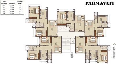 Project Image of 407.0 - 860.0 Sq.ft 1 BHK Apartment for buy in Sai Balaji Building No 1 Padmavati